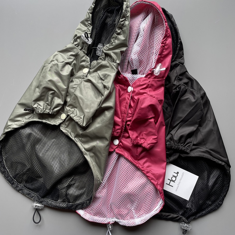 Rainy Jacket różowa kurtka przeciwdeszczowa dla psa