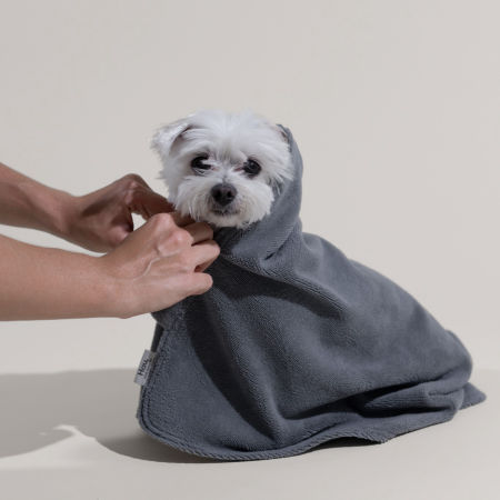 Paw towel - grafitowy ręcznik dla psa