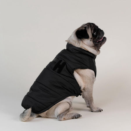 Puff Vest czarny bezrękawnik ocieplany dla psa