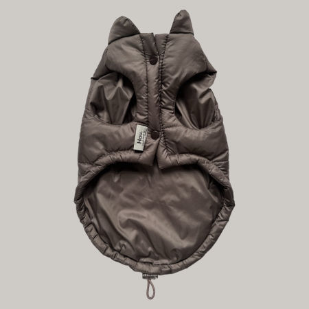 Puff Vest beżowy bezrękawnik ocieplany dla psa