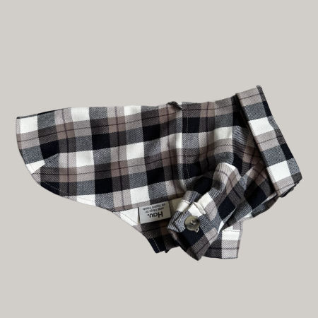 Plaid shirt - koszula w kratę dla psa 