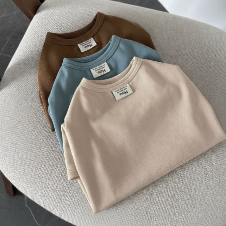 Zestaw Basic Shirt 3-pack — koszulki dla psa (brązowa, beżowa i jasnoniebieska)