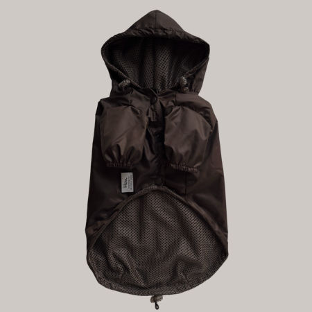 Rainy Jacket brązowa kurtka przeciwdeszczowa dla psa