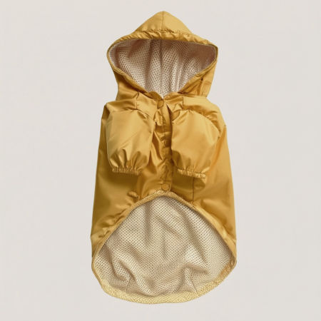 Rainy Jacket żółta kurtka przeciwdeszczowa dla psa
