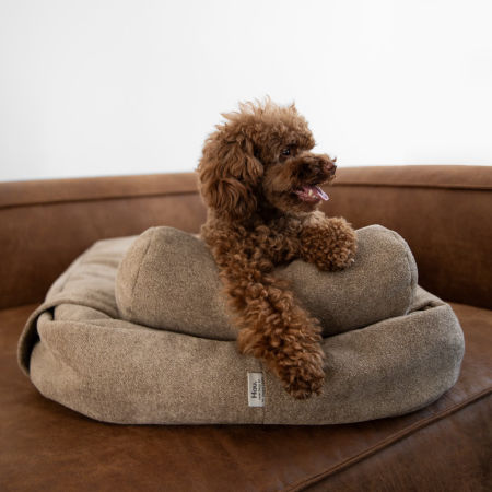 Legowisko Snuggle w kolorze beżowym