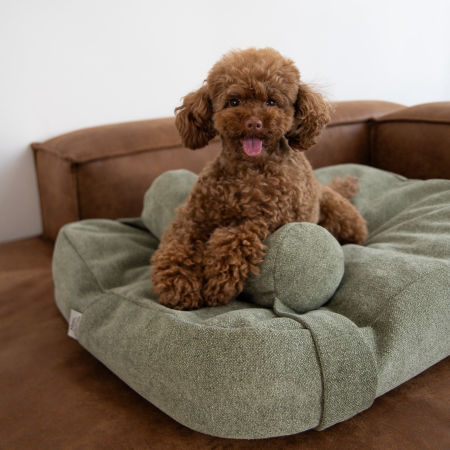 Legowisko Snuggle w kolorze zielonym