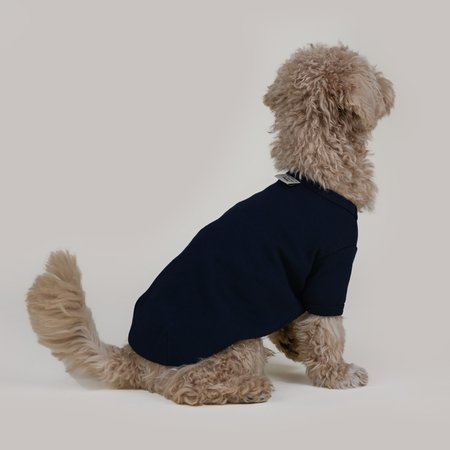 Basic shirt navy - granatowa koszulka dla psa