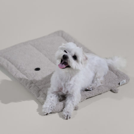 Pup matt - beżowa boucla mata dla psa 