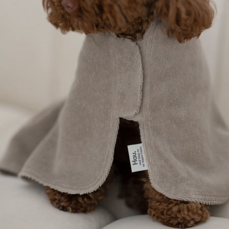 Paw towel - beżowy ręcznik dla psa