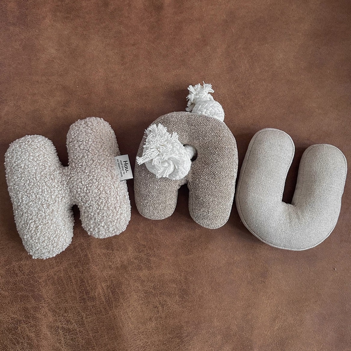 Hau Fun Toy - beżowa zabawka dla psa zdjęcie 2