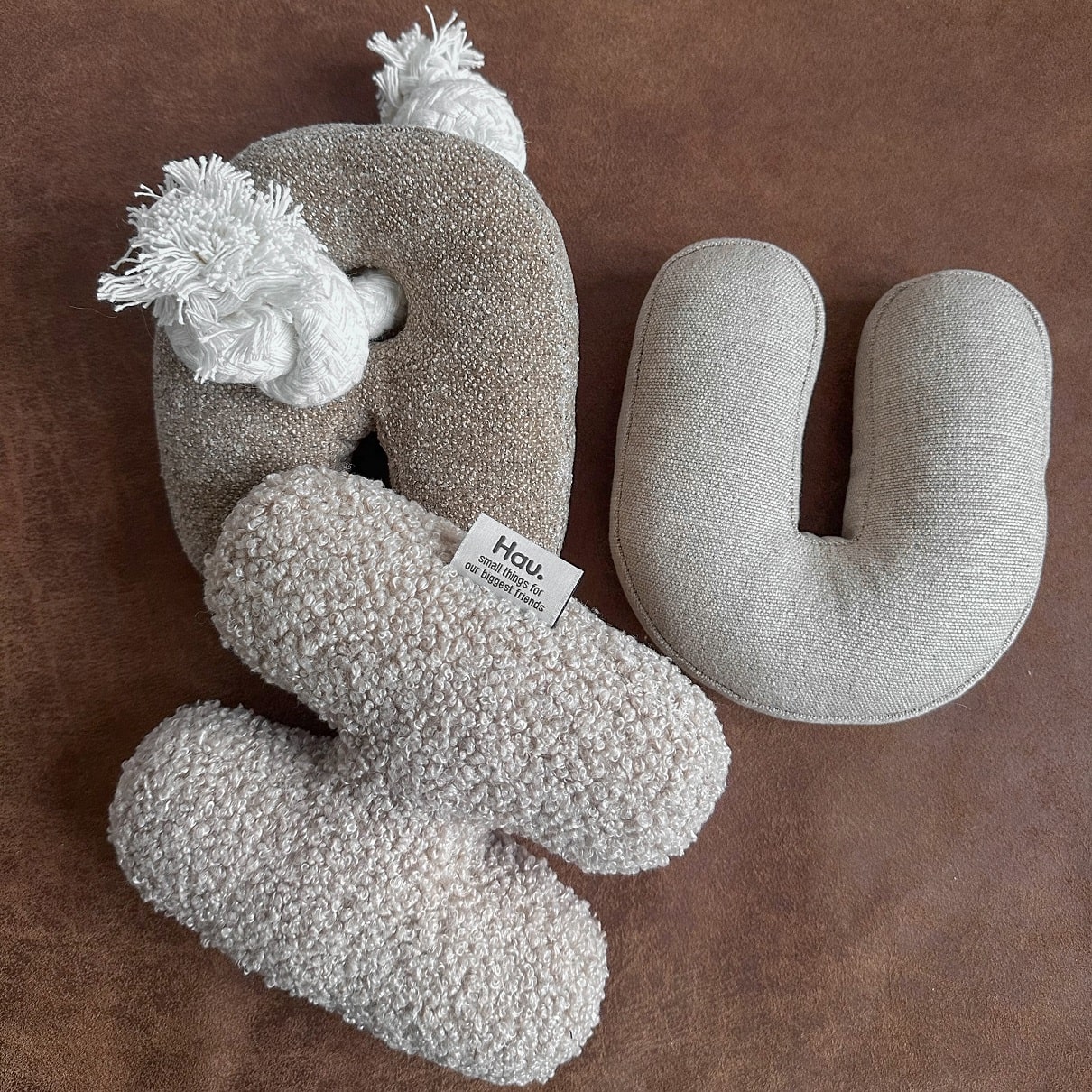 Hau Fun Toy - beżowa zabawka dla psa zdjęcie 1