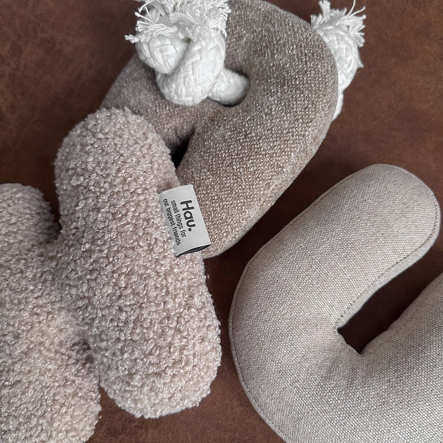 Hau Fun Toy - beżowa zabawka dla psa zdjęcie 3